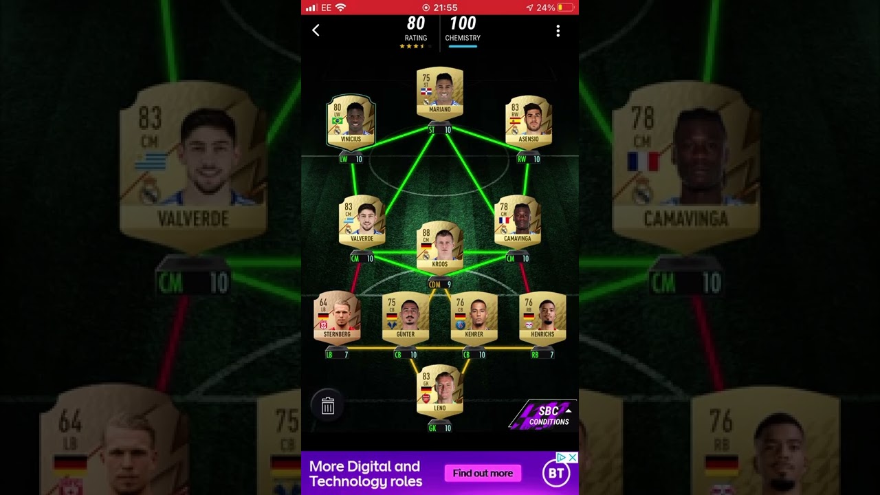 Flashback Varane SBC - Madfut 22 - Walkthrough