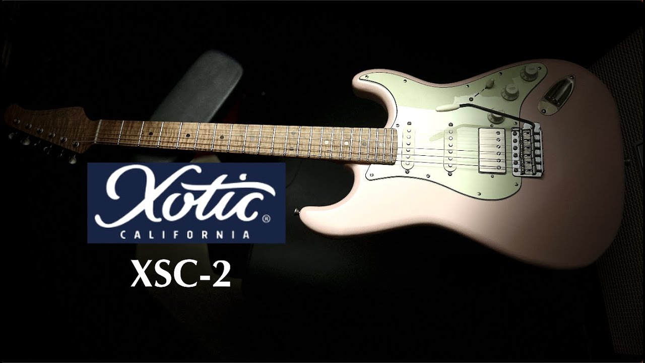 A class of it's own!  The Xotic XSC 2 Lightly Aged in Shell Pink