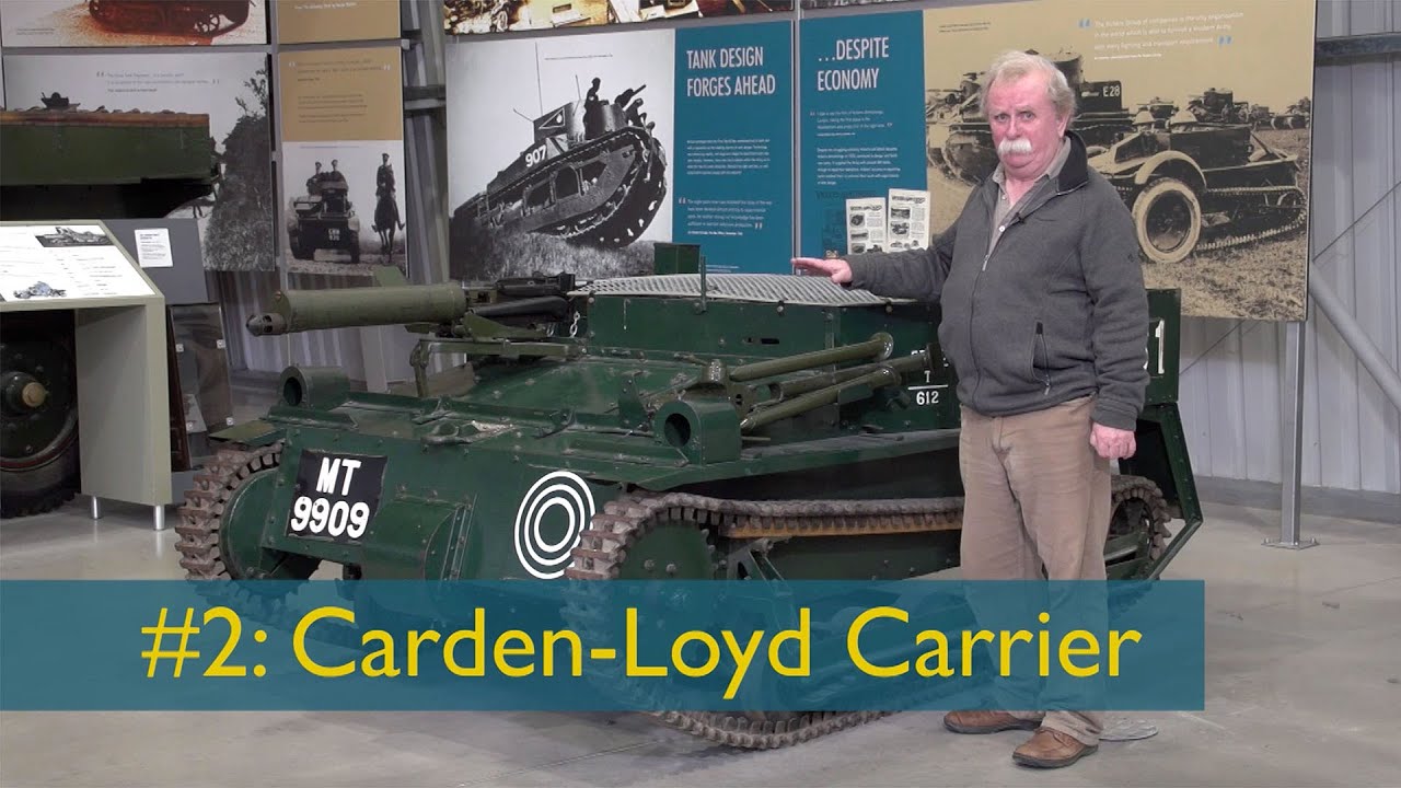 David Fletcher's Tank Chats #2: The Carden Loyd Carrier | The Tank Museum