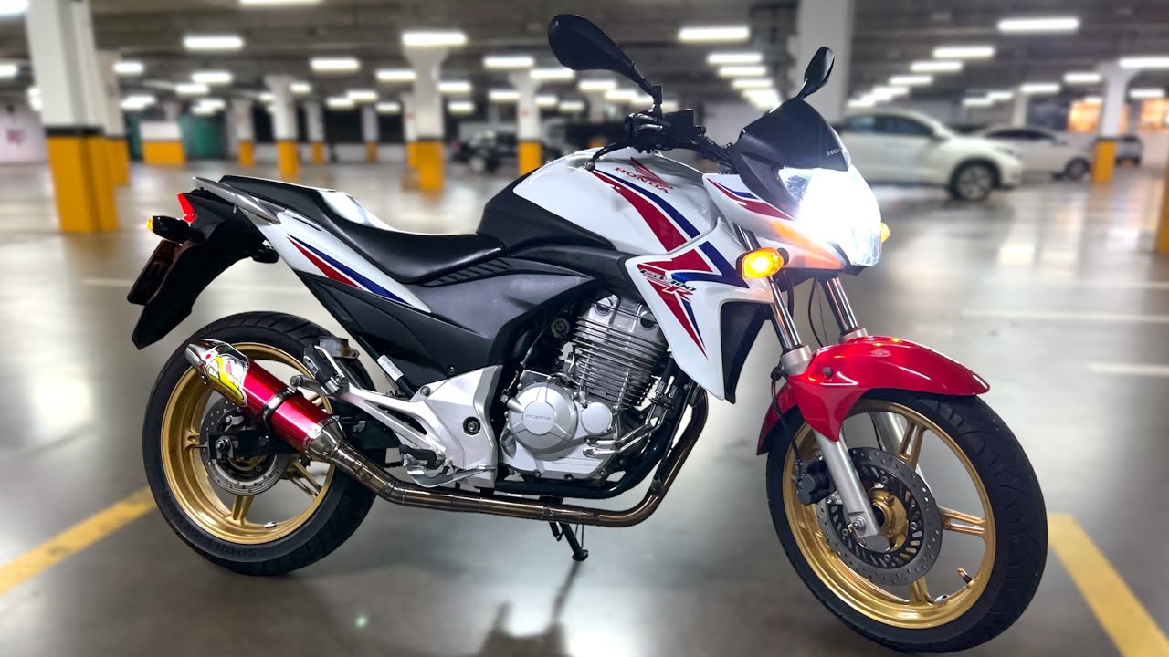 MOTOVLOG NOTURNO DE CB300 TRICOLOR