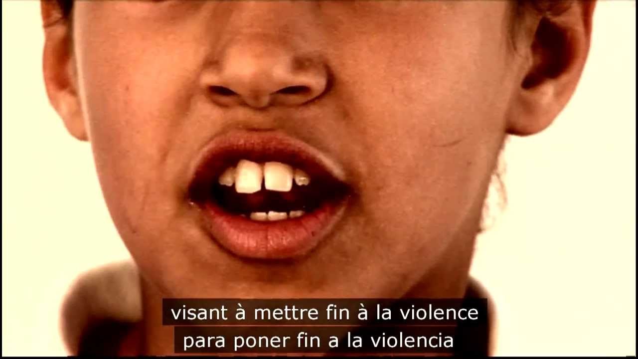 Stop the violence: speak out for girls' rights