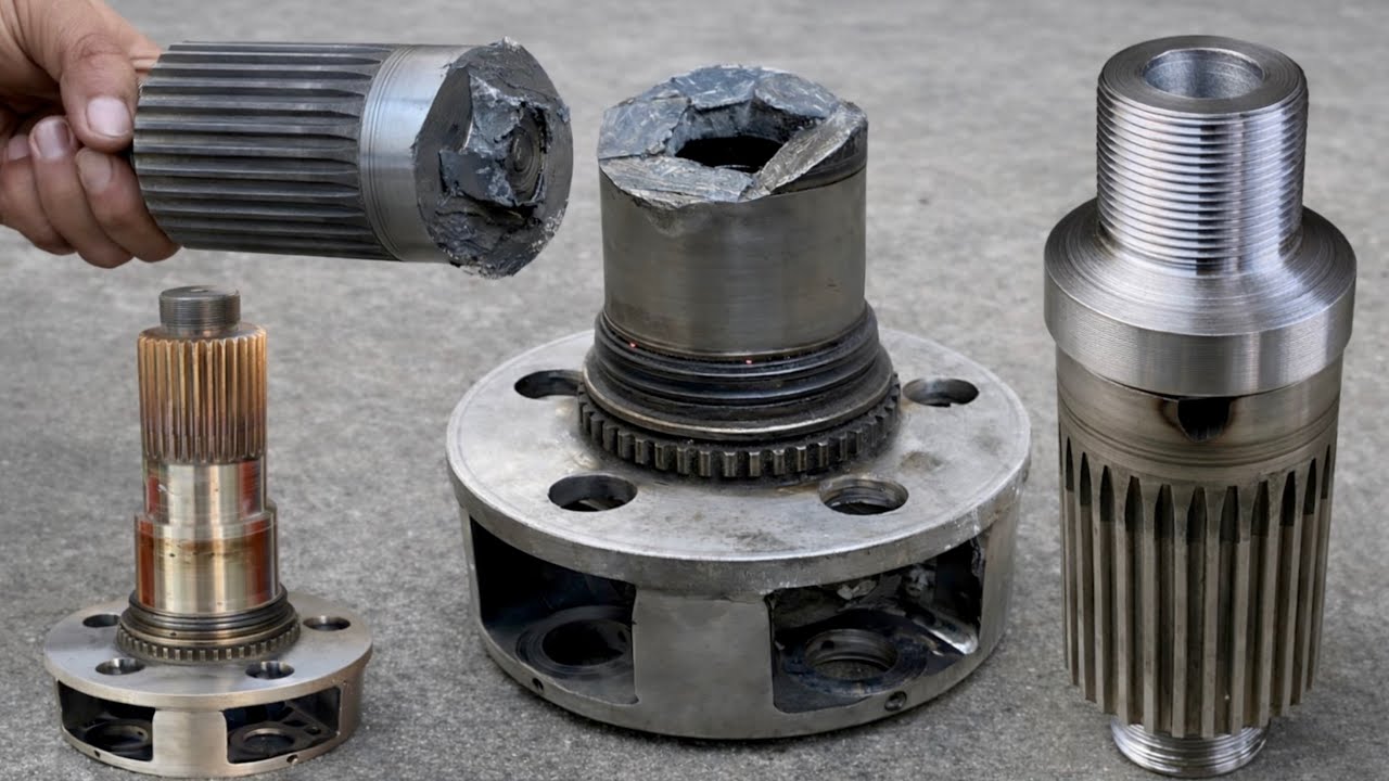 This Transmission Was DEAD...Until I Brought It Back to Life | From Junkyard to Genius Broken Gear 