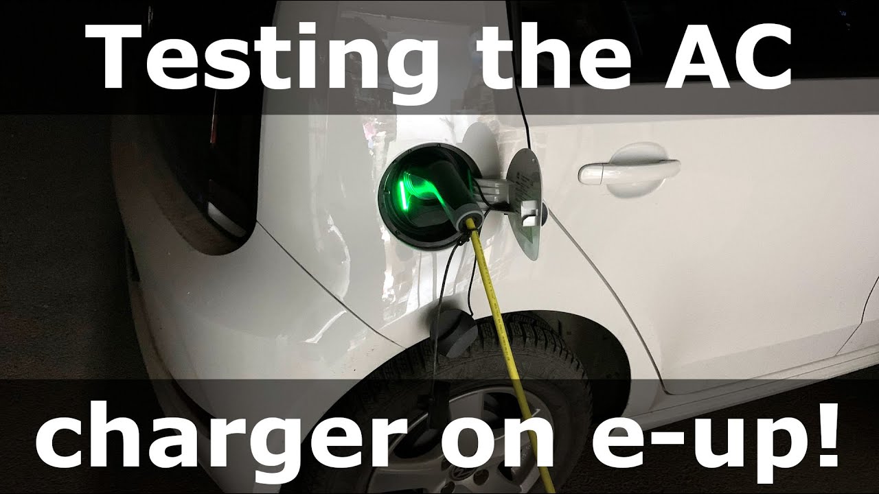 Testing the AC charger on Volkswagen e-up!