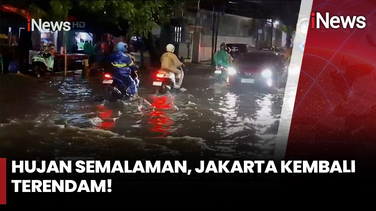 Jakarta Dikepung Banjir Setelah Hujan Deras Semalam  | iNews Pagi (8/3)