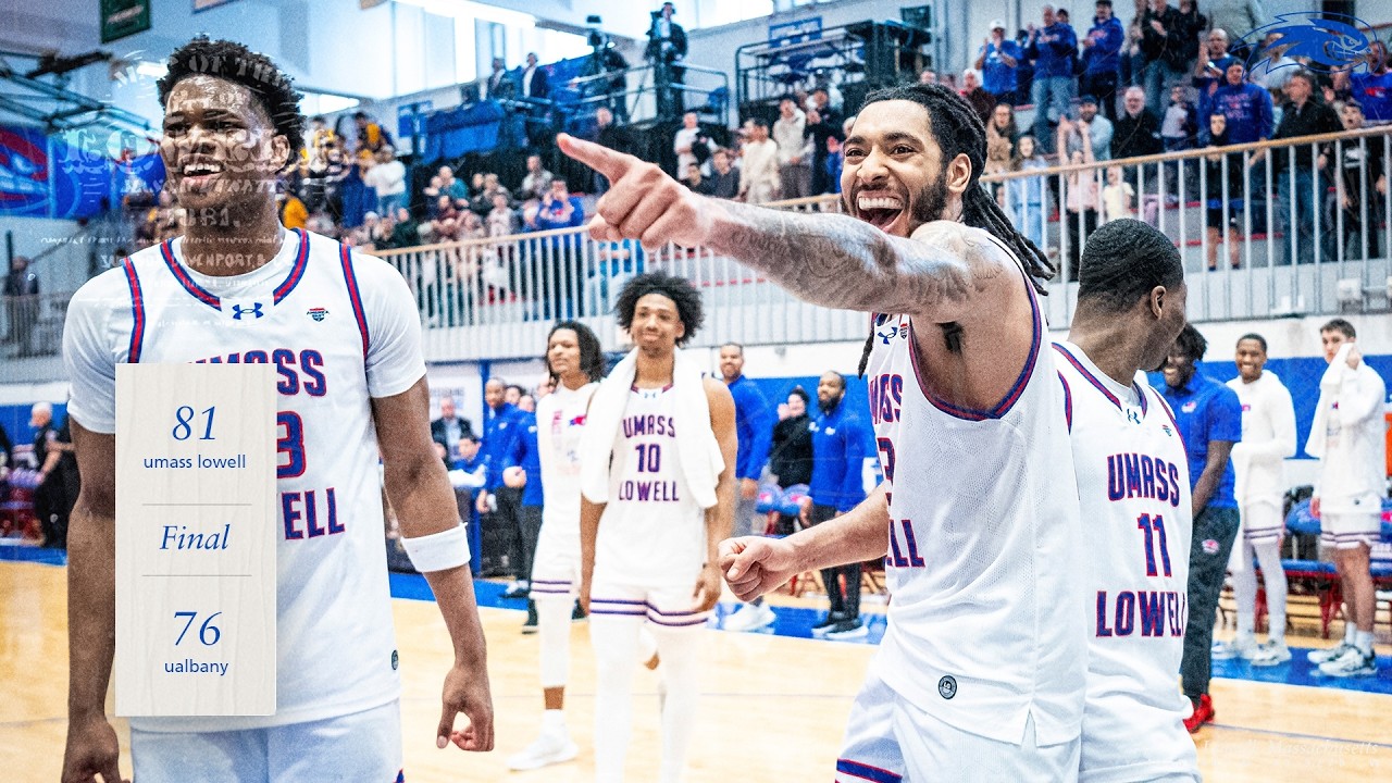 Men's Basketball | UMass Lowell vs UAlbany Highlights (AE Quarterfinals, 03.07.26)