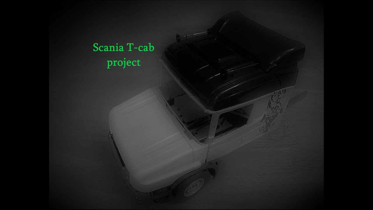 Radio controlled Scania T-Cab project | The start