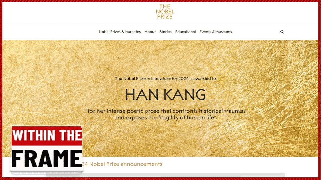 S. Korean novelist Han Kang becomes first Asian woman to wins Nobel Prize in Literature