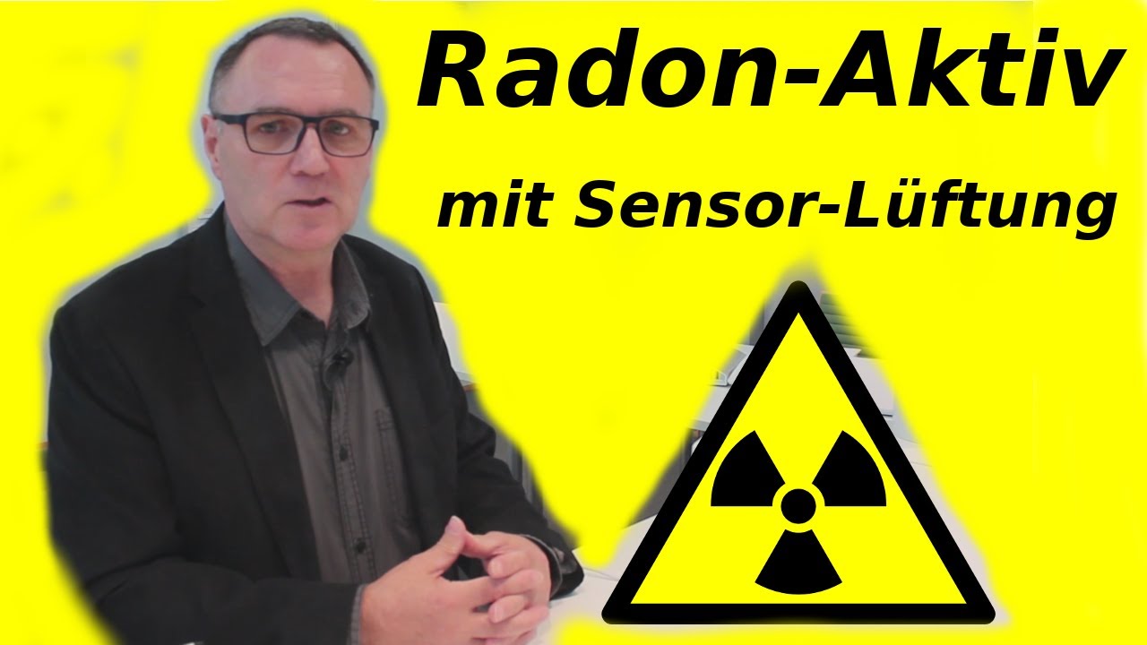 Radon Sensor Lüftungssystem