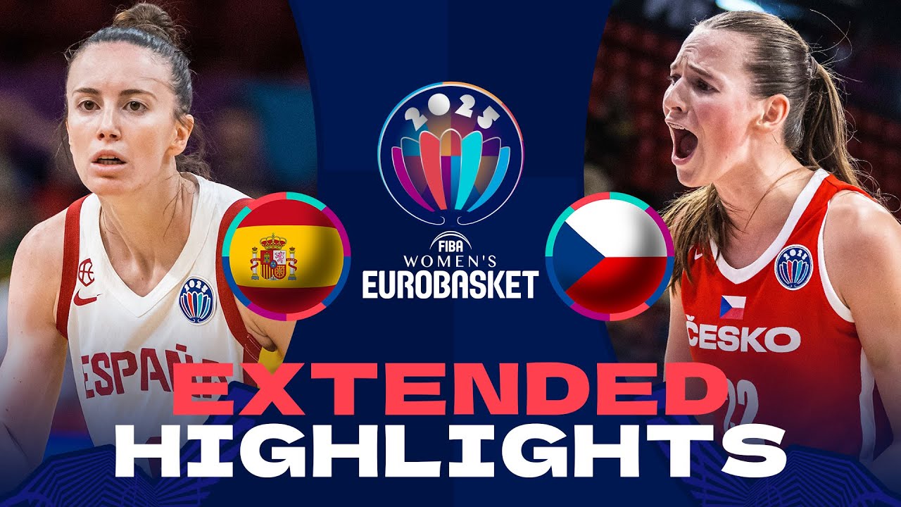 Spain 🇪🇸 vs Czechia 🇨🇿 | Extended Highlights | FIBA EuroBasket Women 2025