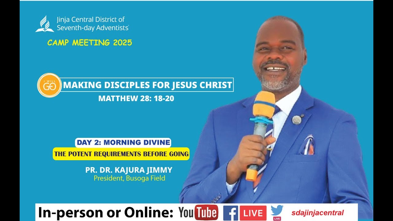 DAY 3: MORNING DIVINE || THE POTENT REQUIREMENTS BEFORE GOING || PR. DR. KAJURA JIMMY