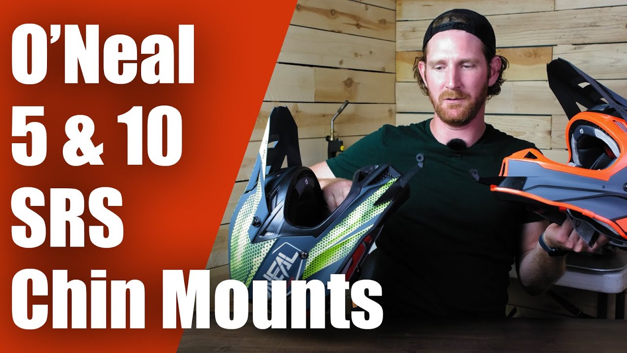 O'Neal 5SRS/10SRS Helmet Chin Mount For GoPro Hero, DJI Osmo, Insta360 Action Cameras | Custom Mount