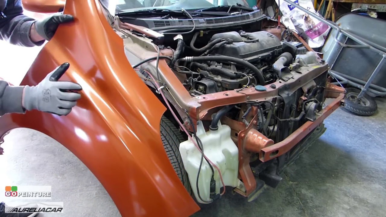Comment monter une aile avant sur une Nissan Micra K12 ?