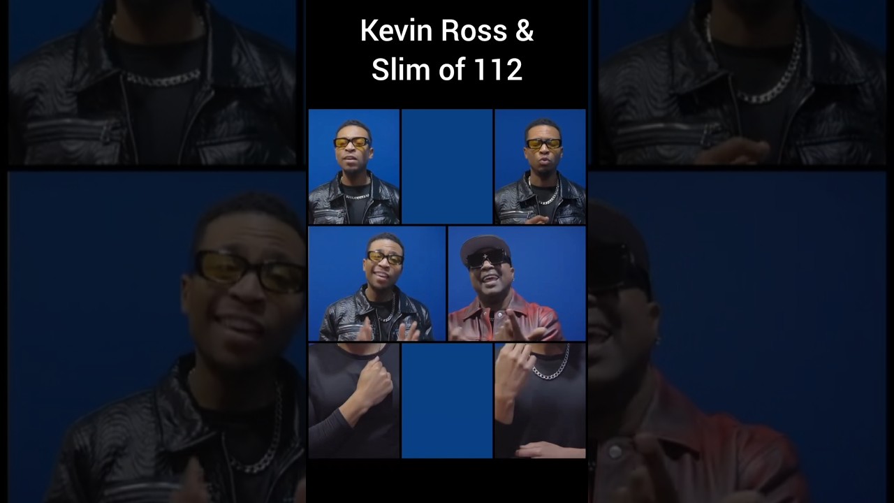 Kevin Ross and Slim of 112 do a 112 mash up #112 #duet #rnbpodcast #singer