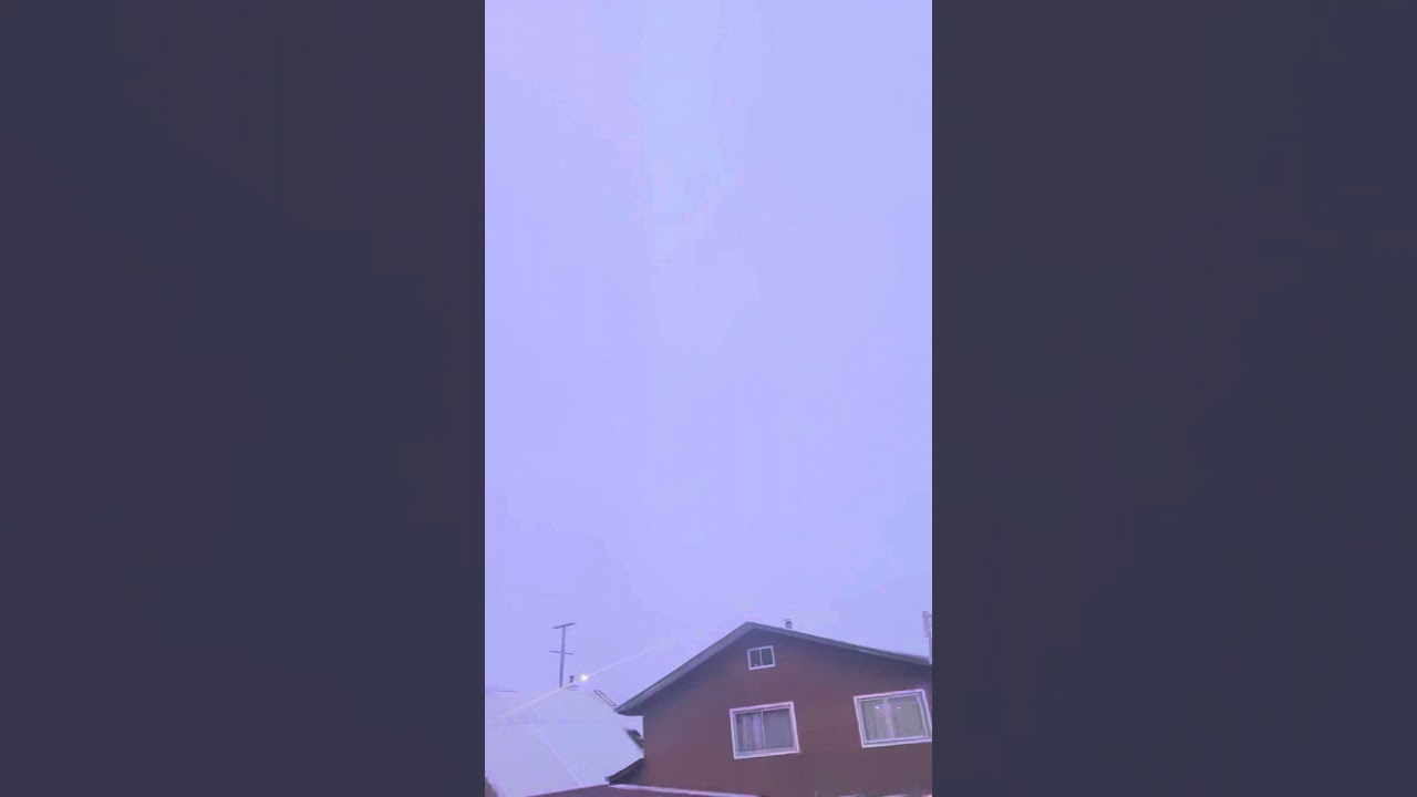 Tormenta eléctrica Temuco Chile nivel Dios 7/12/21