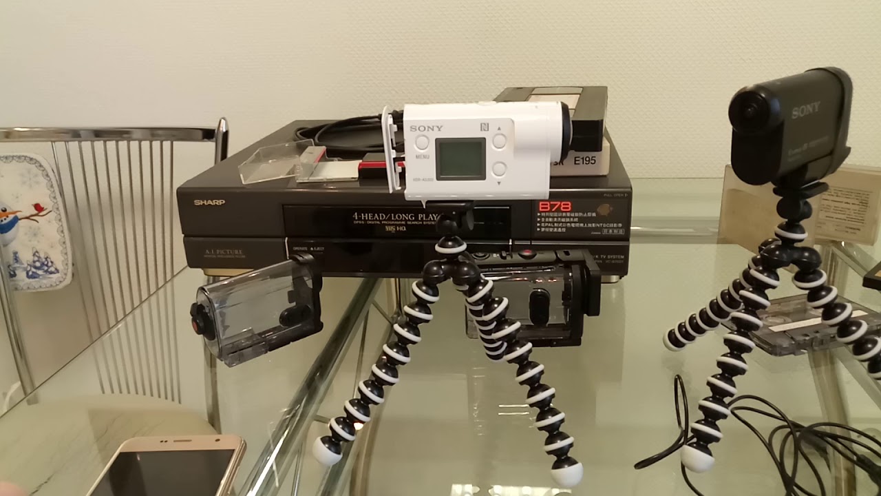 Сравнение Sony HDR AS20 и AS300 Перевод старых видео VHS в МР4 и ауди в МР3