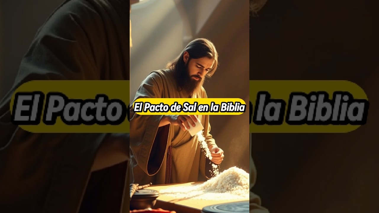 el pacto de sal en la Biblia