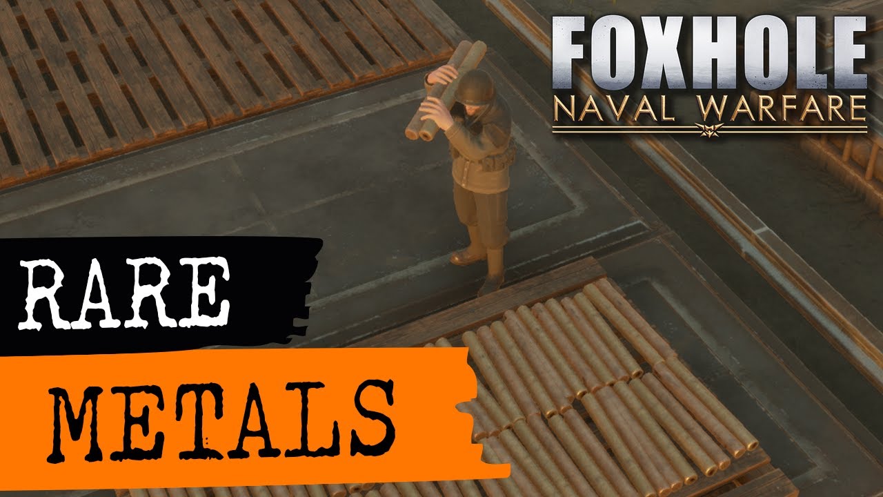 Путеводитель по Foxhole &mdash; Редкие металлы