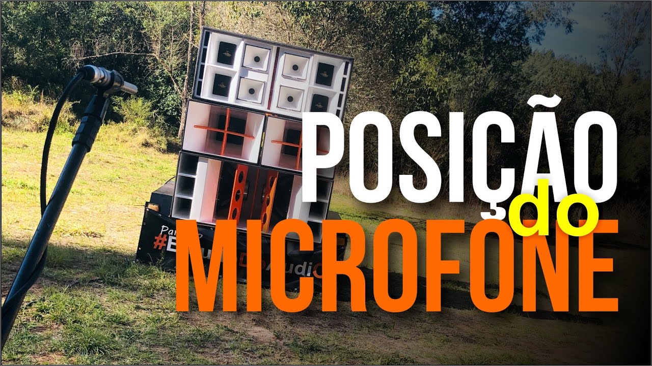 Posi&ccedil;&atilde;o do Microfone no ALINHAMENTO do Pared&atilde;o