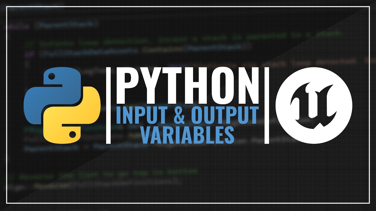 Python Input & Output Variables In Blueprints Utilities - Unreal Engine 5 Tutorial