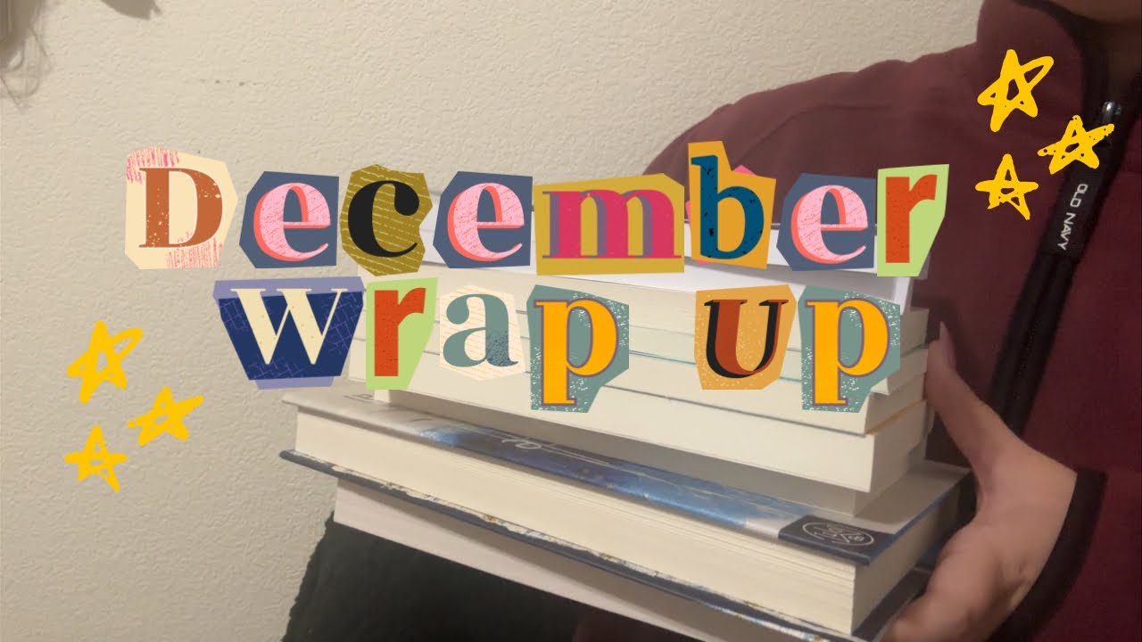 all the books I read in december | asmr 
