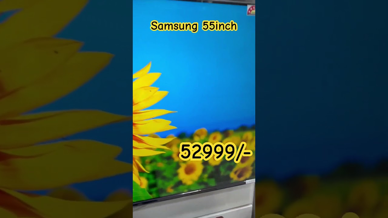 Samsung 55 inch uhd 4K led Tv 55Au7600 #viral #ytshorts #trending #manojdey #reels #uhd #bestdeals