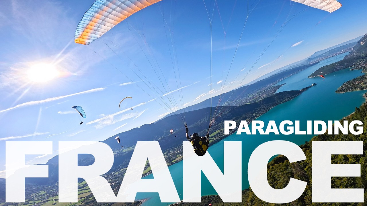 Paragliding France - Europe Road Trip 2025 - Episode 3 - 4K