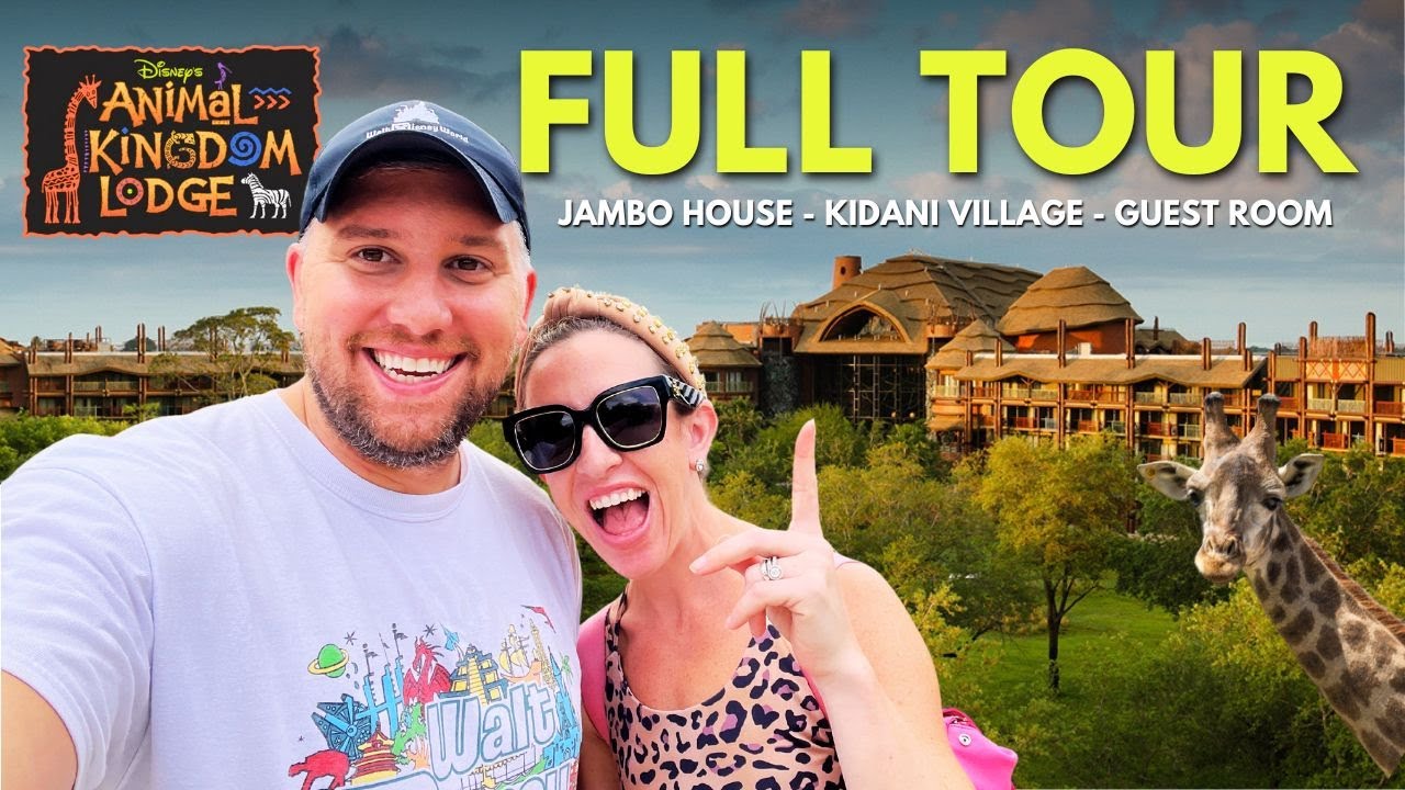 Come Explore Disney's Animal Kingdom Lodge (Jambo House + Kidani Village)