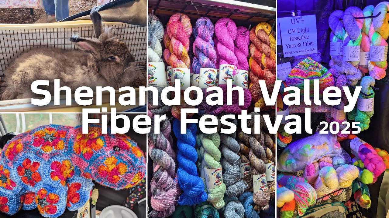 Shenandoah Valley Fiber Festival 2025 Walkthrough | Yarn, Animals, Fiber, Food!