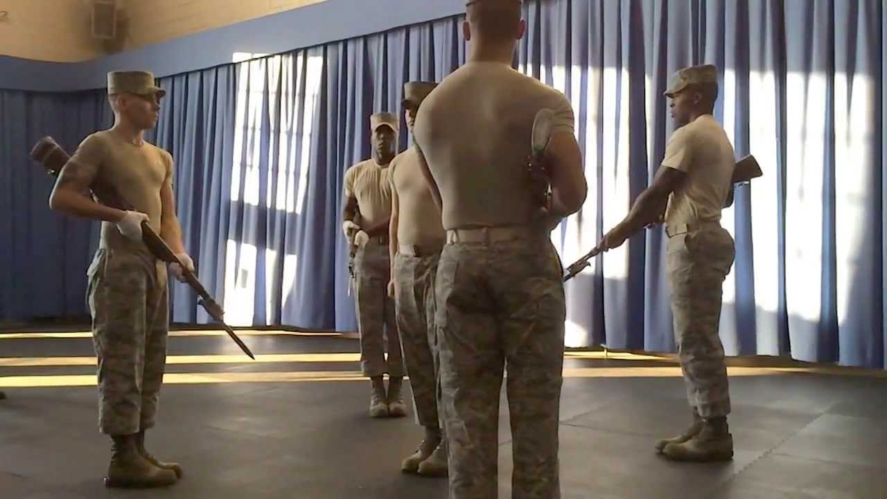 USAF Drill Team 4Man Eval