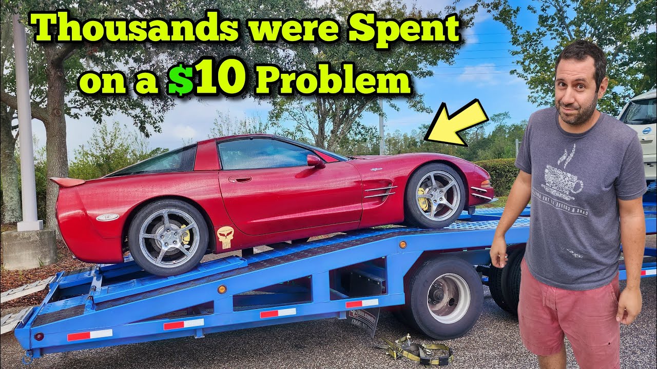 My Friend Spent $2k trying to get his Project Corvette to Run. I Fixed it for $10 in 5 Minutes!
