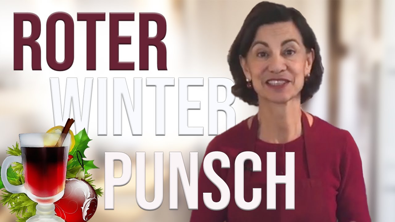 Rezeptvideo: Roter Winterpunsch | Mit und Ohne Alkohol