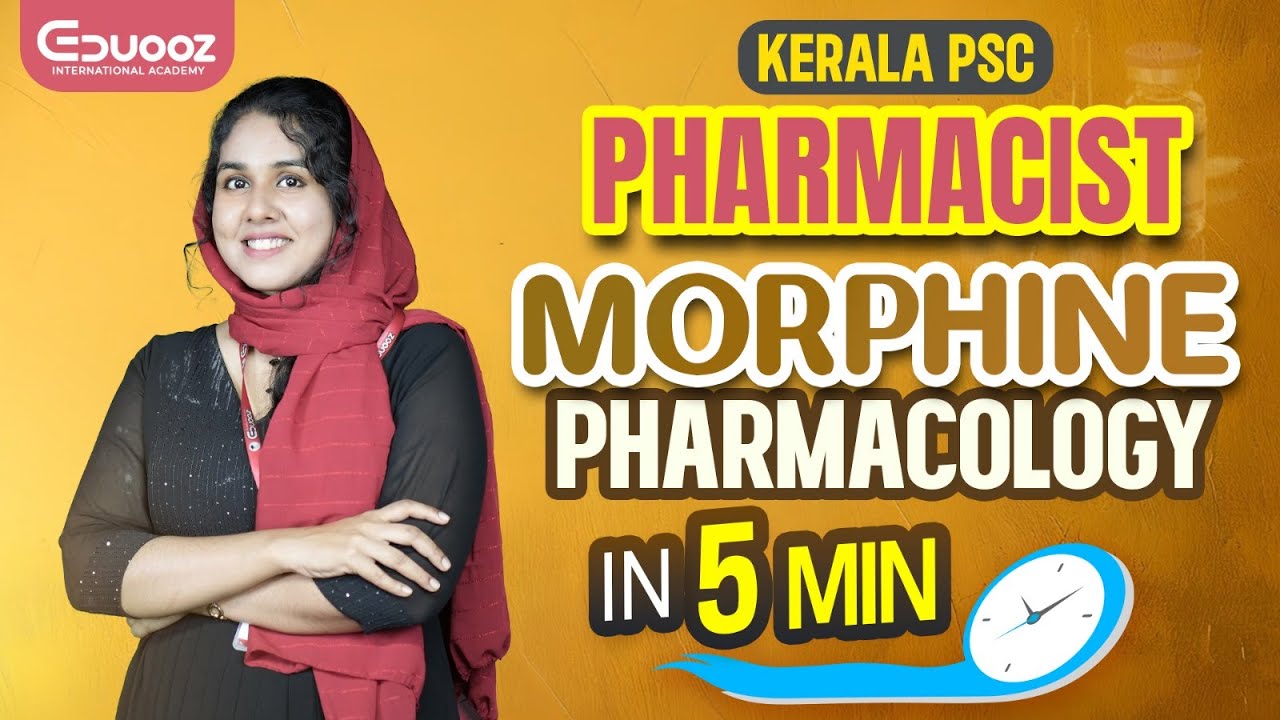 🎓 Morphine Pharmacology in 5 Minutes | Eduooz International Academy
