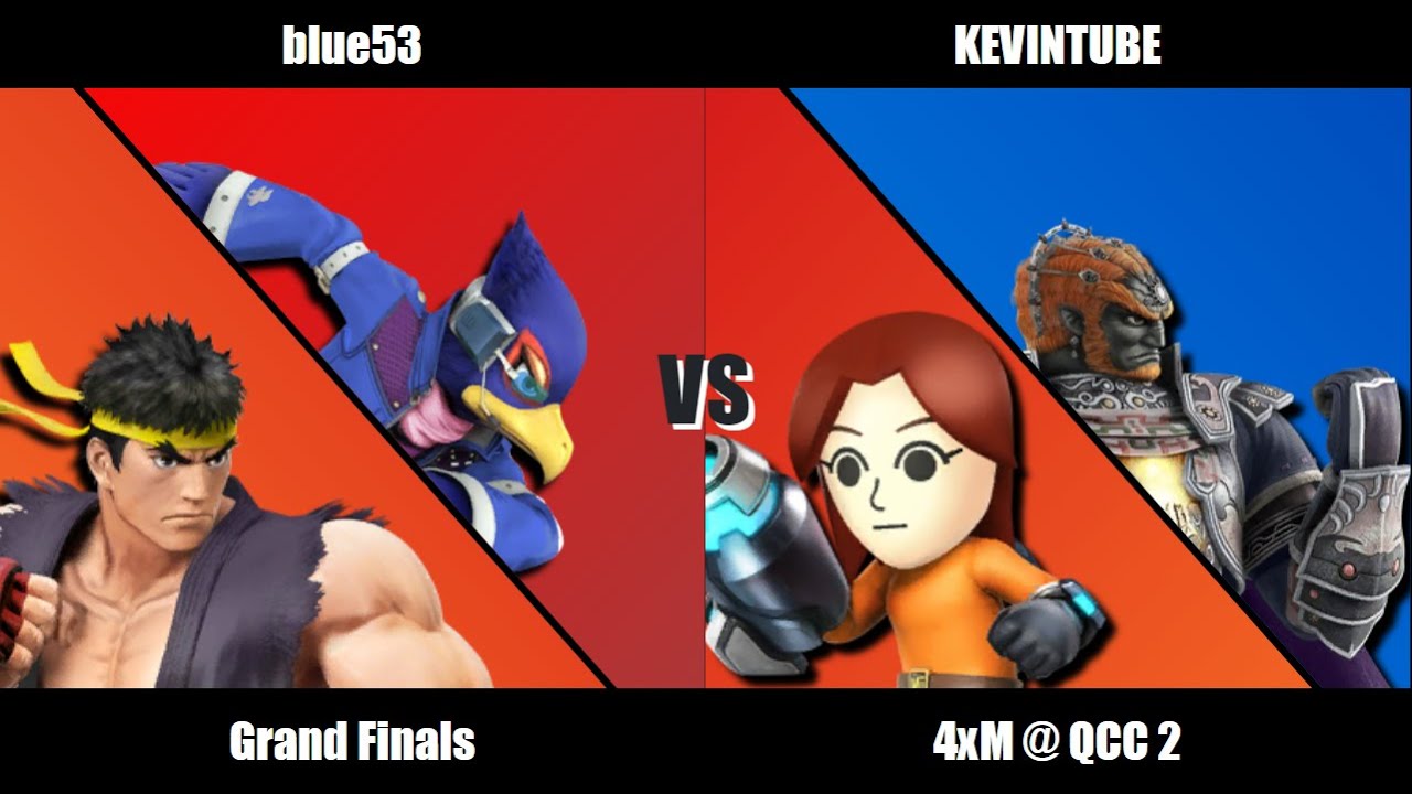 Tournament | blue53 (Ryu/Falco) vs KEVINTUBE (Ganon/Gun/Jr) | Grand Finals | 4xM @ QCC 2 (5/22/23)