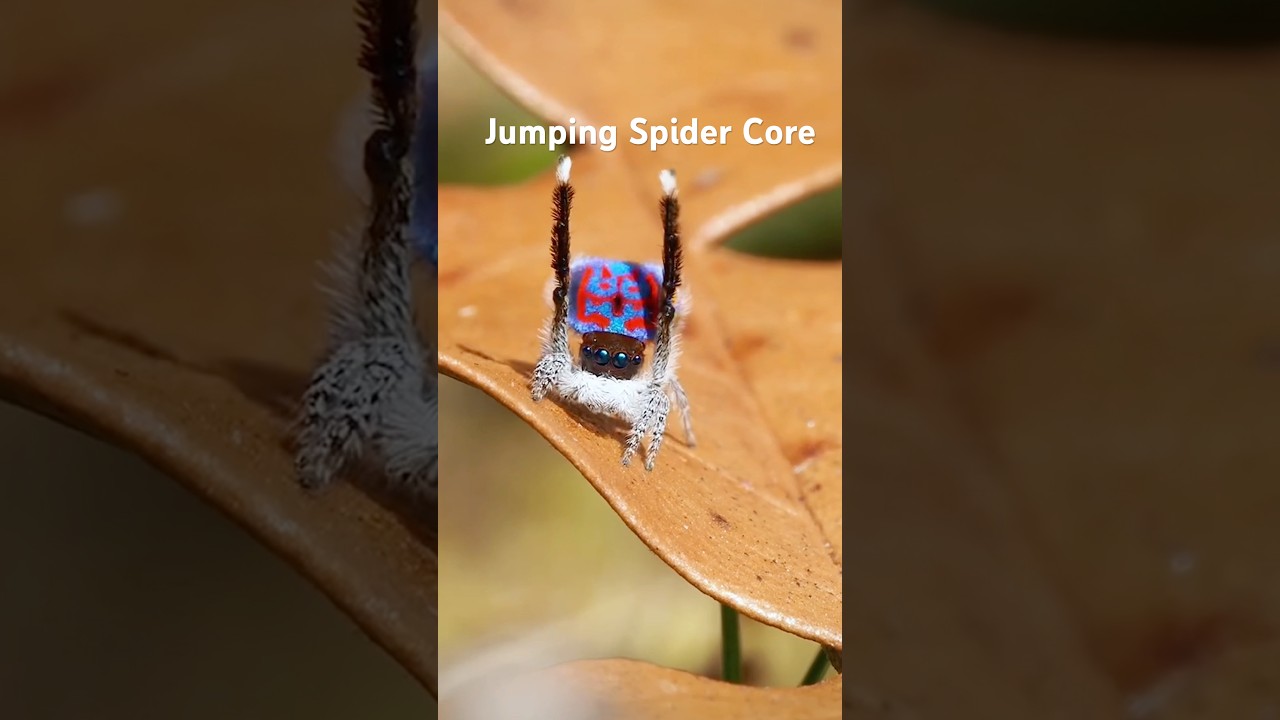 Jumping Spider Core #animalshorts #spider #spiders #jumpingspiders #jumpingspider