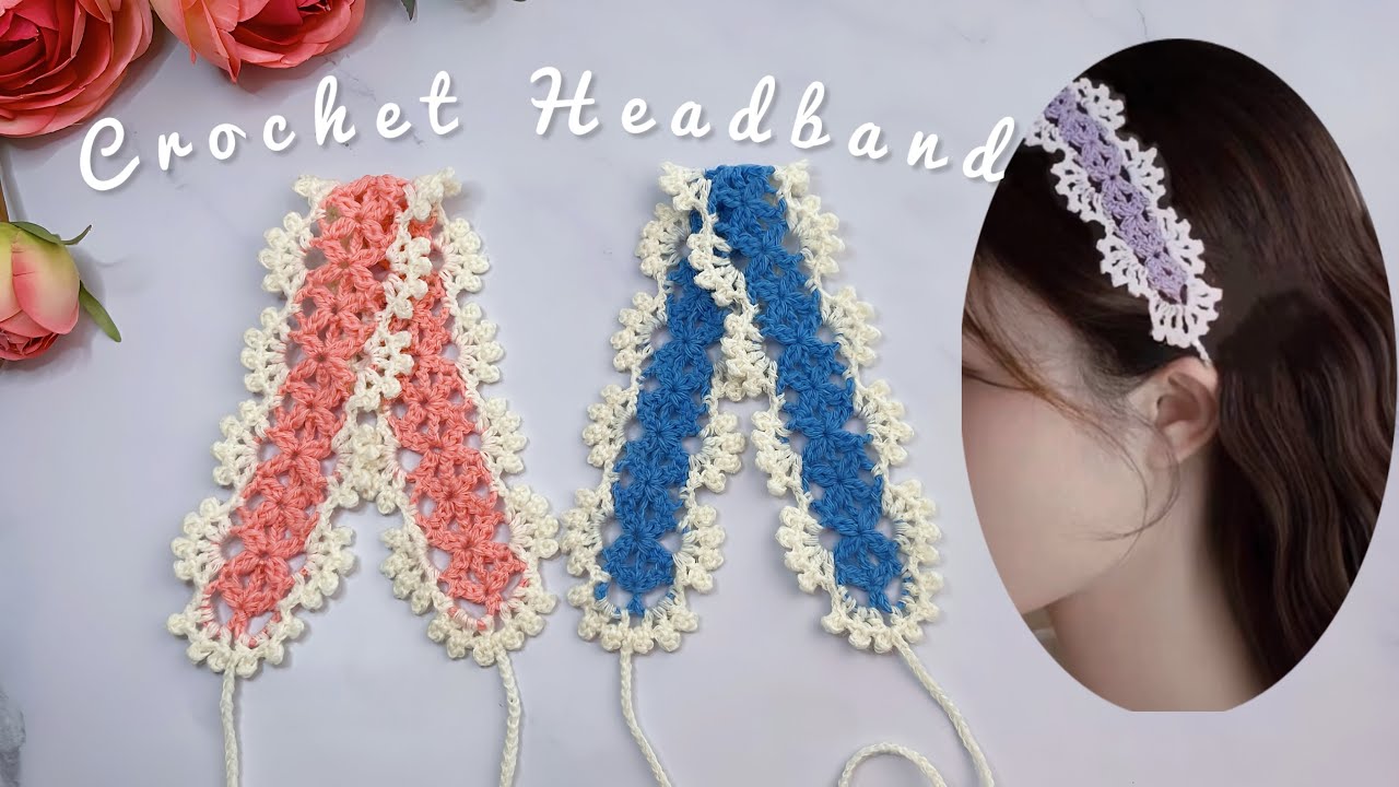 💯EASY👉🏻Crochet Headband Tutorial | Lightweight & Stylish