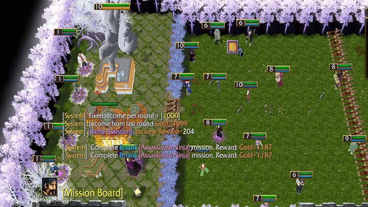 🟩Trying out to mass range heroes - PvP mode [Naruto Autobattle]