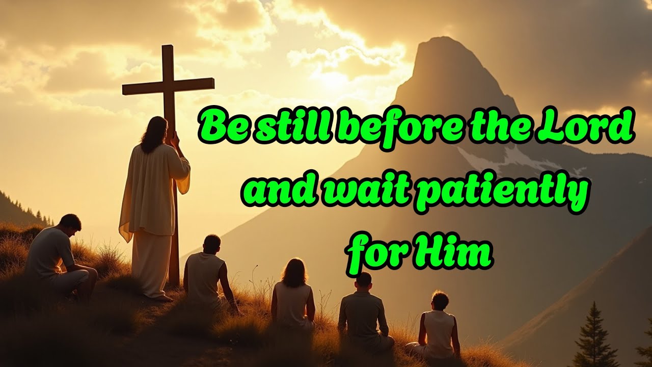 Be still before the Lord and wait patiently for Him - Part 3