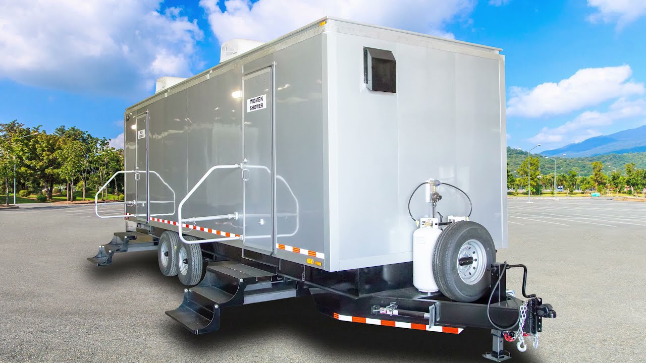 8 Station Portable Shower Trailer | Optimum Series