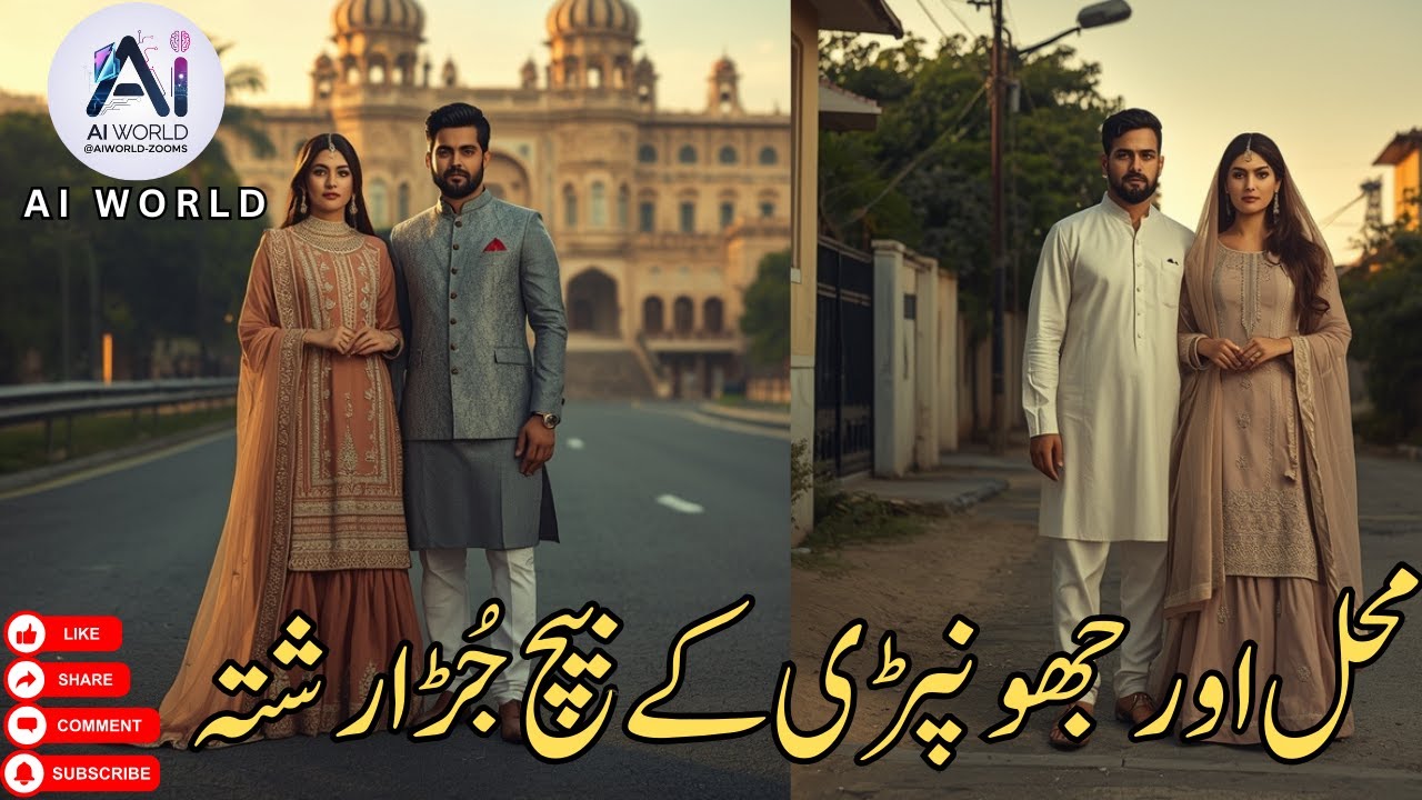 Mahal aur Jhonpri ke Beech Juda Rishta || AI islamic Story #Waqia #AIstoriesvideos25 #AIworld