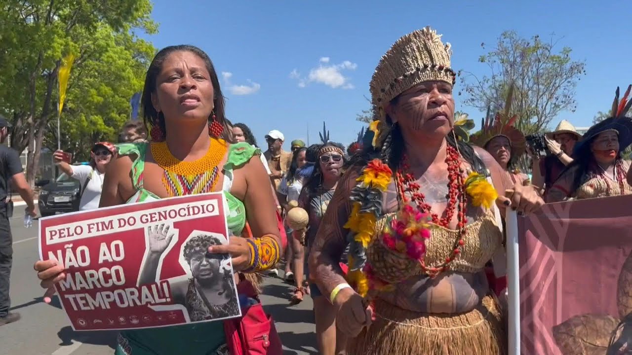 3ª Marcha das Mulheres Indígenas | AFP