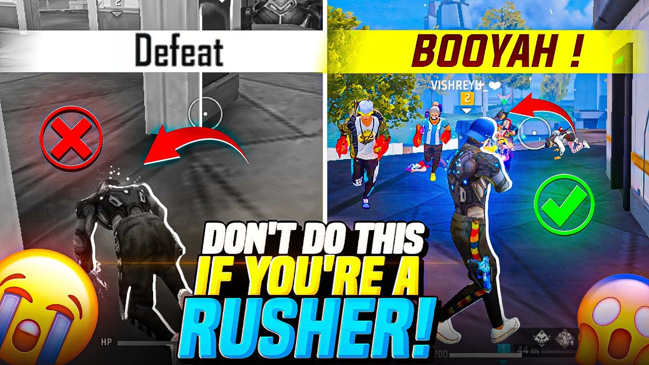 Top 5 Rushing Mistakes That Makes You Noob ❌|| Cs Rank Tips & Tricks || How to Win Every Fight