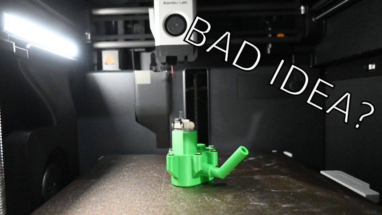 How Cheap Can A 3D Printed Pump Get?