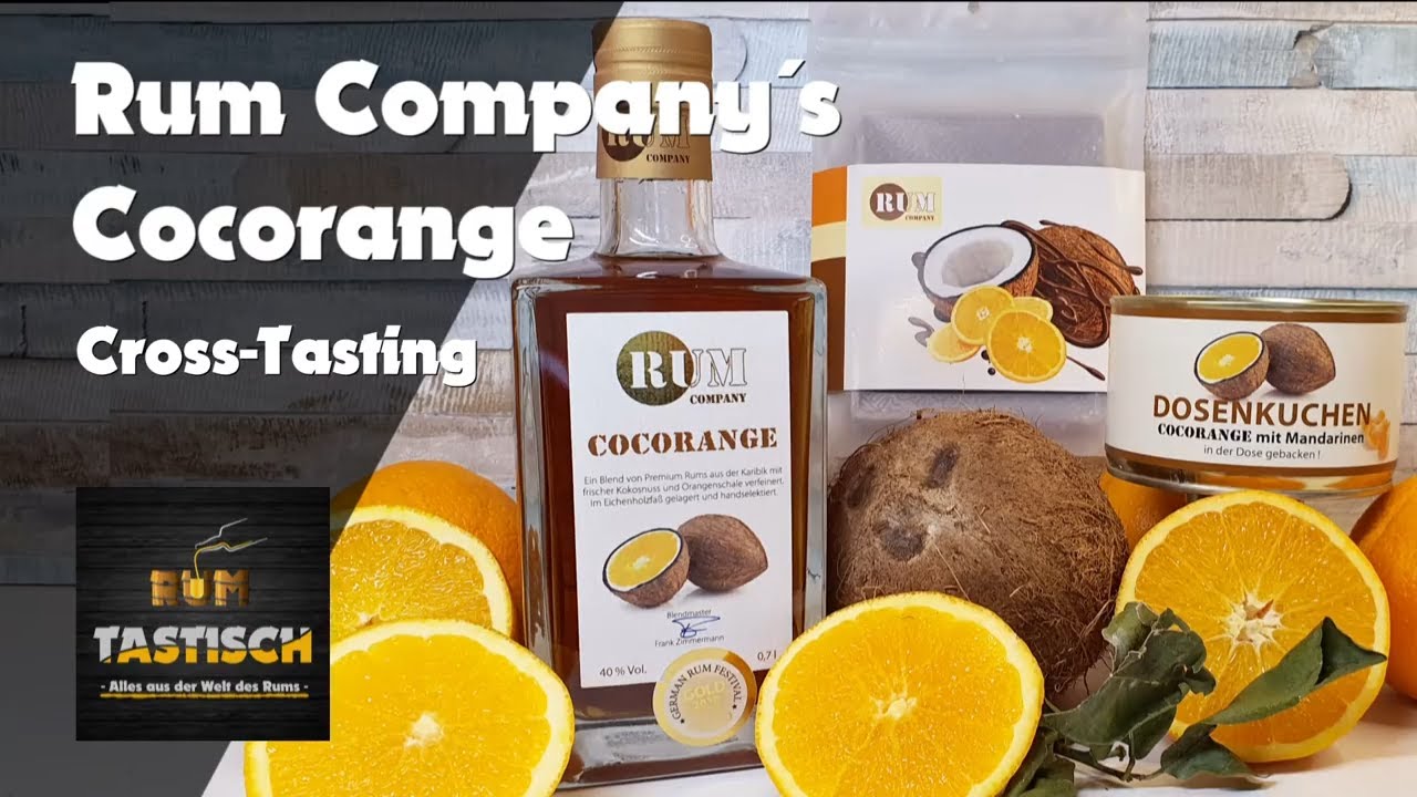 Cocorange (Rum Company) | Rum-Tasting 🥃 Großes Cross-Tasting