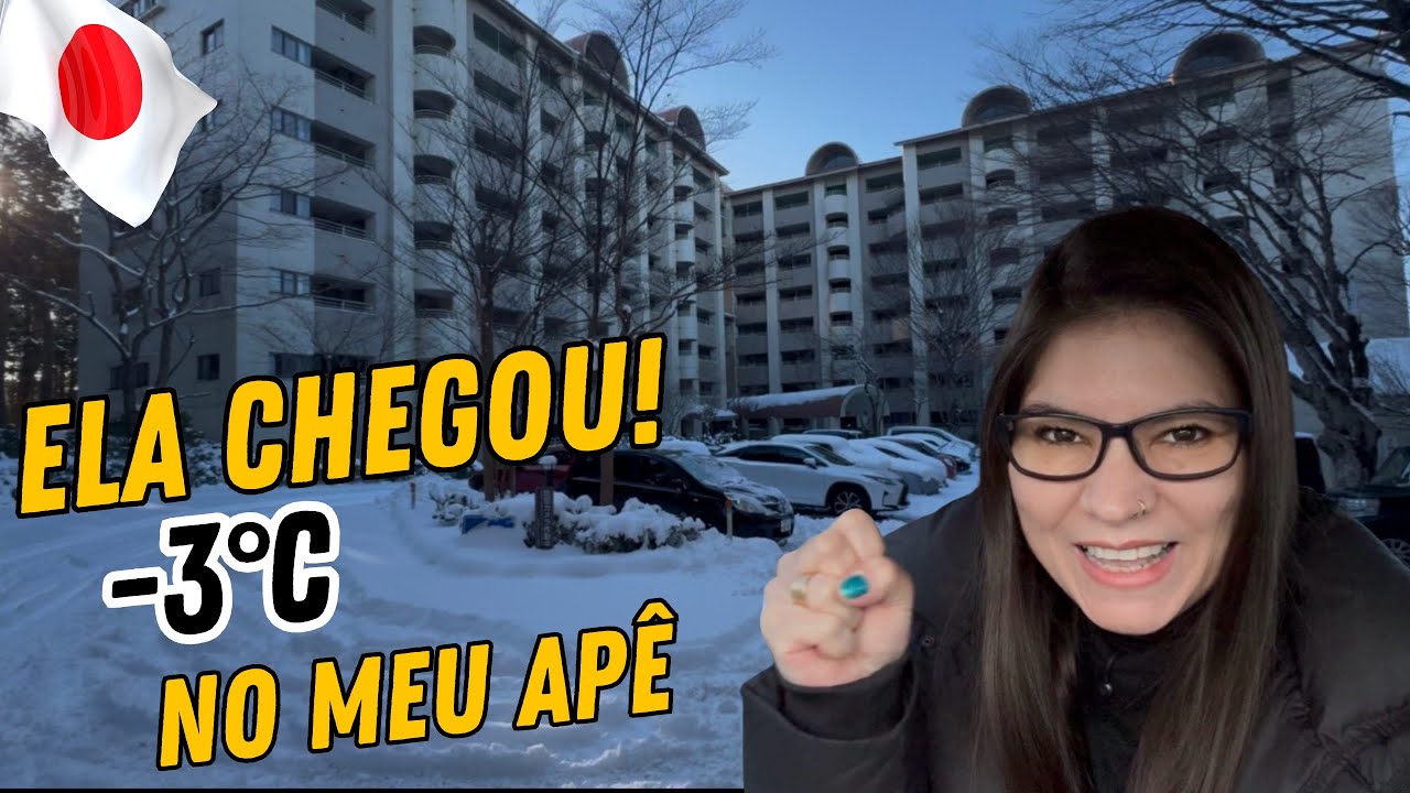 ##228/ NEVOU ! O Cenário na montanha está INCRÍVEL !#neve #japão #momentos 