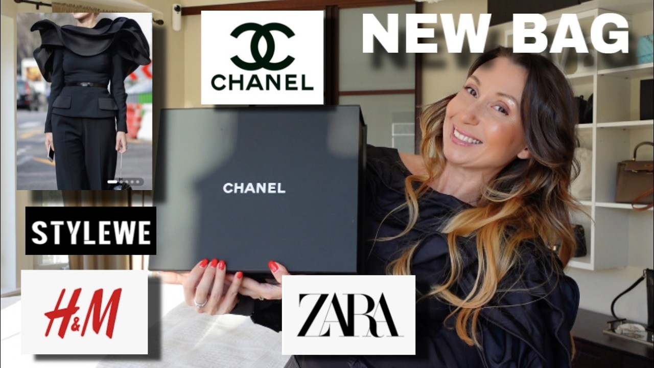 Kupiłam wymarzoną torebkę Chanel, H&M i Zara Try-On