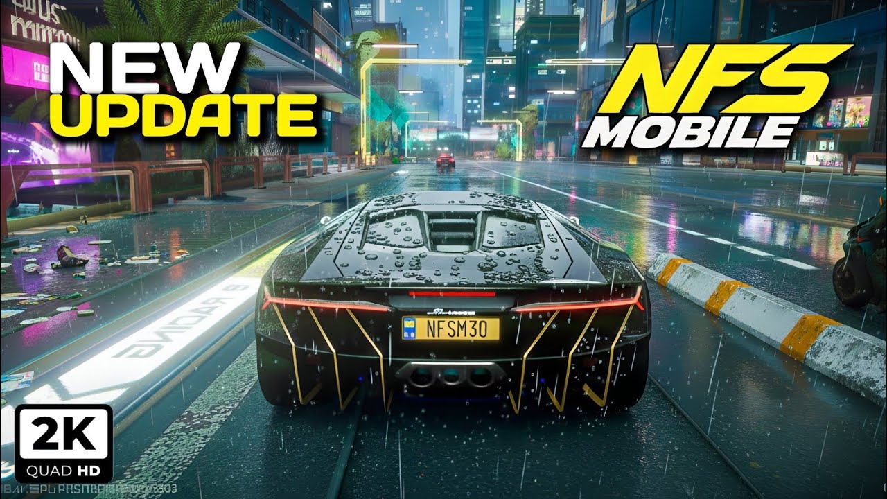 NFS Mobile Gameplay | New Update (Map+New Cars) UltraGraphics 