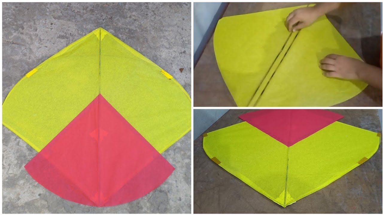 1 tawa kite making at home  tawa kite bana ka tariqa diy craft