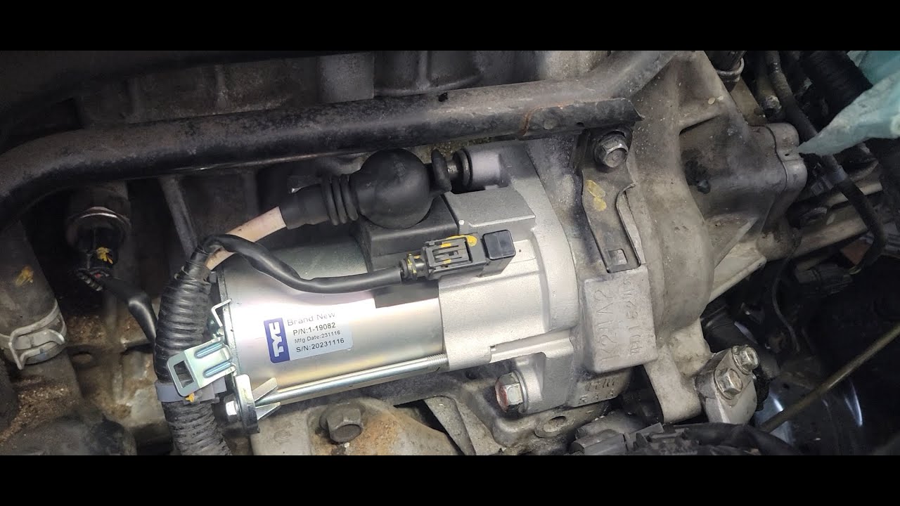2007 Acura TSX Starter Replacement