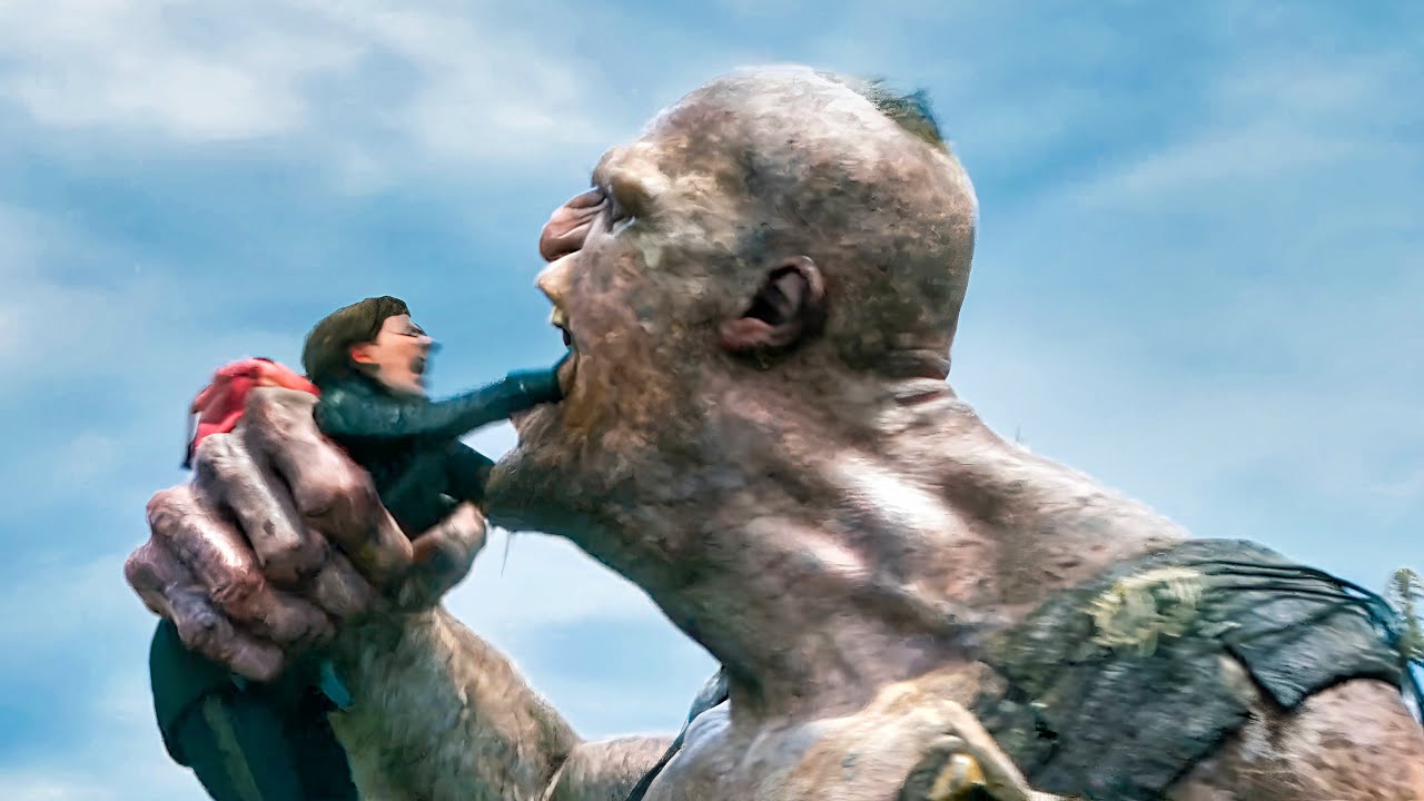 شاب بيدخل ارض كلها عمالقة وبيكونوا عاوزين ياكلوه ! ملخص اقوي افلام العمالقة