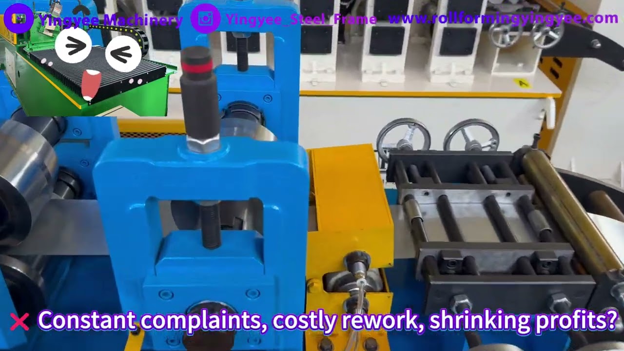 The Machine Speaks ——Drip Edge Roll Forming Machine